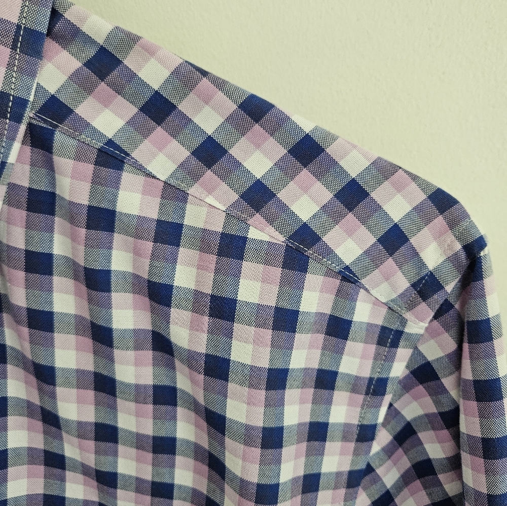 Vineyard Vines Check Button Down Murray Shirt Sli… - image 3
